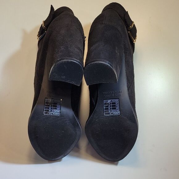 FOREVER SUEDE ANKLE BOOTIES ZIPPER CLOSURE - Picture 9 of 12